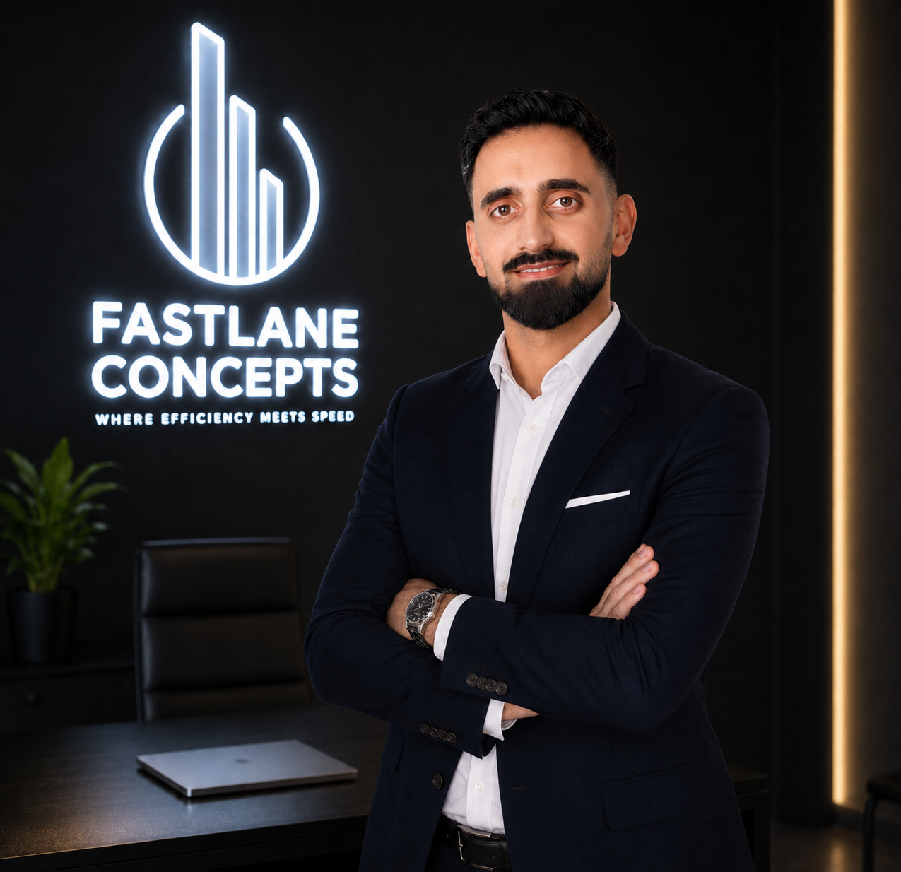 Peyman Kazemi, Geschäftsführer von Fastlane Concepts